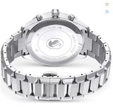 Swarovski Dextera Chronograph Silver Dial Silver Steel Strap Watch for Women - 5641297