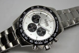 Hugo Boss Ikon White Dial Silver Steel Strap Watch for Men - 1512964