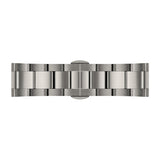Daniel Wellington Iconic Link Chronograph Grey Dial Grey Steel Strap Watch for Men - DW00100643