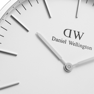 Daniel Wellington Classic Southampton White Dial Three Tone Nylon Strap Watch For Women - DW00100050