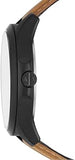 Armani Exchange Hampton Chronograph Green Dial Brown Leather Strap Watch For Men - AX2412