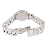 Marc Jacobs Baker Pink Dial Silver Steel Strap Watch for Women - MBM3283