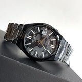 Citizen Tsuyosa Automatic Camouflage Black Dial Black Steel Strap Watch For Men - NJ0155-87E