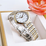 Tissot Carson Automatic Silver Dial Two Tone Steel Strap Watch For Women - T085.207.22.011.00