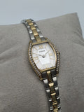 Fossil Molly Silver Dial Two Tone Steel Strap Watch for Women - ES3287