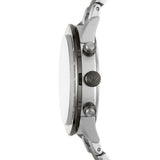 Emporio Armani Chronograph Grey Dial Two Tone Steel Strap Watch For Men - AR11391
