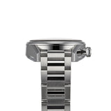 Tag Heuer Carrera Automatic Chronograph Black Dial Silver Steel Strap Watch for Men - CBK2110.BA0715