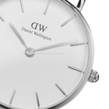 Daniel Wellington Classic Bayswater White Dial Blue NATO Strap Watch For Men - DW00100276
