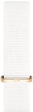 Daniel Wellington Classic Petite Dover White Dial White Nylon Strap Watch For Women - DW00100311