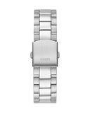 Guess Connoisseur Turquoise Dial Silver Steel Strap Watch for Men - GW0265G11