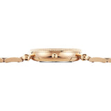 Fossil Carlie Rose Gold Dial Rose Gold Steel Strap Watch for Women - ES4301