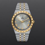 Tudor Royal Automatic Silver Dial Two Tone Steel Strap Watch for Men - M28603-0001