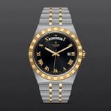 Tudor Royal Automatic Black Dial Two Tone Steel Strap Watch for Men - M28603-0003