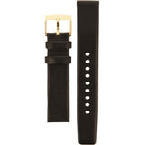 Marc Jacobs Blade Chronograph Rose Gold Dial Black Leather Strap Watch for Women - MBM1188