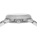 Michael Kors Camille Multifunction Crystals Silver Dial Silver Steel Strap Watch For Women - MK6996