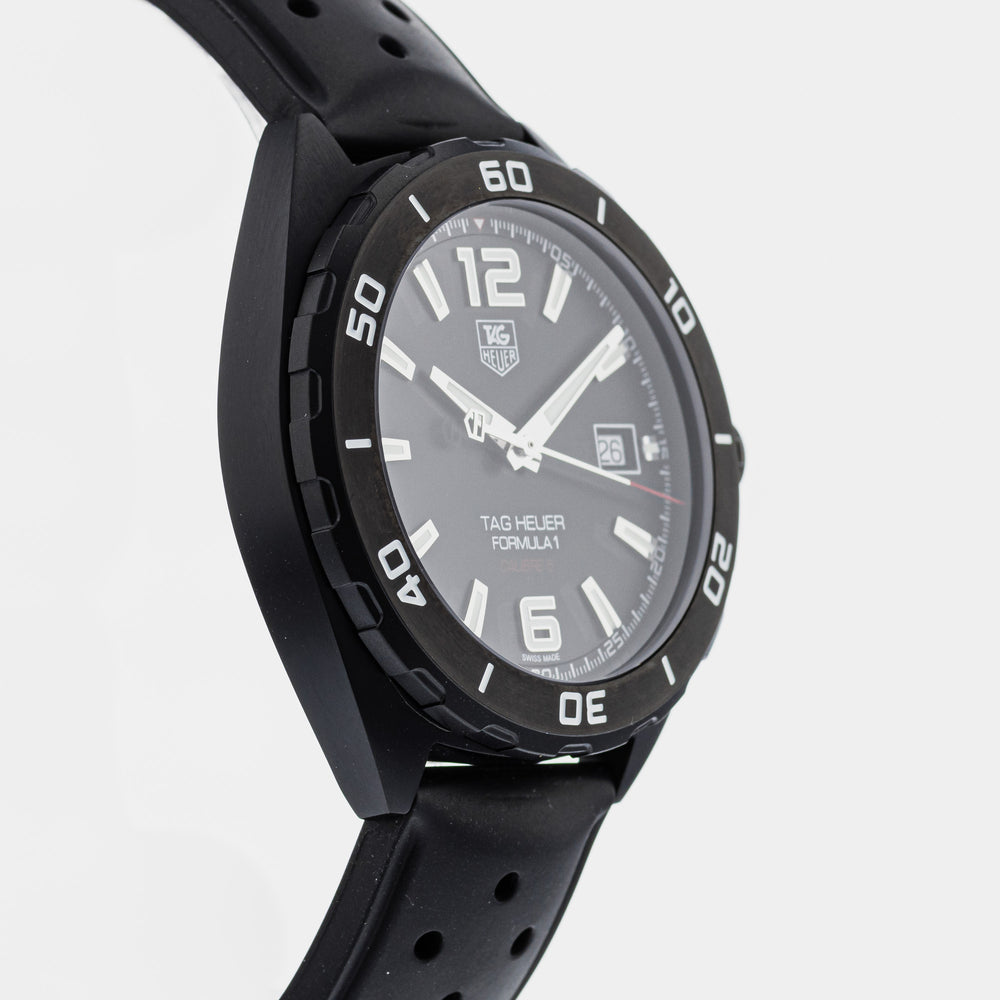 Tag Heuer Formula 1 Black Dial Strap Watch for Men - WAZ2115.FT8023