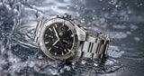 Tag Heuer Aquaracer Automatic Chronograph Black Dial Silver Steel Strap Watch for Men - CAY2110.BA0927