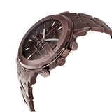 Gucci G Chrono Brown Dial Brown Steel Strap Watch For Men - YA101341