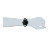 Gucci Interlocking G Black Dial Watch For Women - YA133302