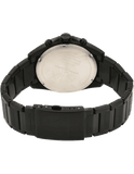 Armani Exchange Drexler Chronograph Black Dial Black Steel Strap Watch For Men - AX2601