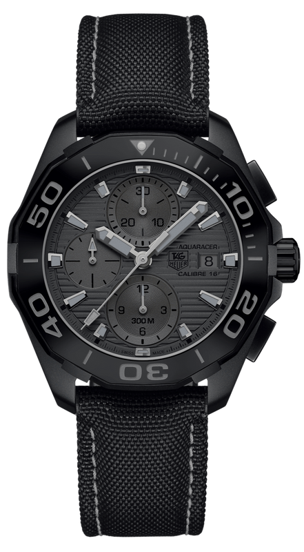 Tag Heuer Aquaracer Titanium Grey Dial Watch for Men - CAY218B.FC6370