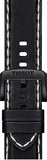 Tissot Chrono XL Vintage Chronograph Black Dial Black Leather Strap Watch For Men - T116.617.36.052.02
