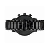 Emporio Armani Luigi Chronograph Black Dial Black Steep Strap Watch For Men - AR11045