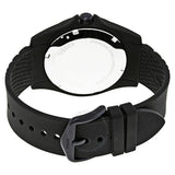 Fossil Popstastic Sport Black Dial Black Rubber Strap Watch for Men - FS5222