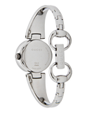 Gucci Guccisima Quartz Black Dial Silver Steel Strap Watch For Women - YA134501