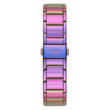 Guess Fusion Chronograph Purple Dial Purple Steel Strap Watch for Women - GW0552L4
