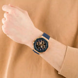 Guess Momentum Chronograph Blue Dial Blue Rubber Strap Watch for Men - GW0263G2
