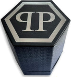 Philipp Plein High-Conic Automatic Black Dial Black Stainless Steel Strap Watch For Men- PWRAA0423