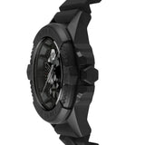 Philipp Plein The Skull Black Dial Black Silicone Strap Watch for Men - PWAAA0721