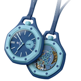 Swatch x AP Royal Pop Blue Dial Blue Leather Strap Watch for Men - Lan Ba