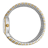 Just Cavalli After Party Silver Dial Two Tone Steel Strap Watch for Women - JC1L269M0055