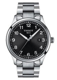 Tissot T-Sport Gent XL Black Dial Silver Steel Strap Watch for Men - T116.410.11.057.00