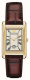 Emporio Armani Gino White Dial Brown Leather Strap Watch for Men - AR11665