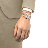 Tissot Tissot Chemin Des Tourelles Powermatic 80 Silver Dial Two Tone Steel Strap Watch for Men - T139.407.22.038.00