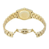 Emporio Armani Federica Mother of Pearl White Dial Gold Steel Strap Watch for Women - AR11657