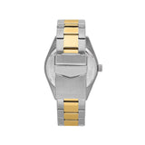 Maserati Competizione Black Dial Two Tone Steel Strap Watch for Men - R8853100042