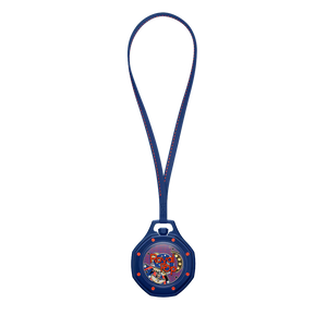Swatch x AP Royal Pop Blue Dial Blue Leather Strap Watch for Men - Orenji Hachi
