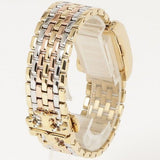 Tory Burch Eleanor White Dial Tri Tone Steel Strap Watch for Women - TBW1078