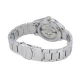 Seiko 5 Sports Flieger Automatic Black Dial Silver Steel Strap Watch for Men - SRPH27K1