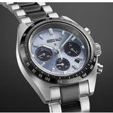 Seiko Prospex Speedtimer Solar Chronograph Limited Edition Blue Dial Two Tone Steel Strap Watch for Men - SSC909