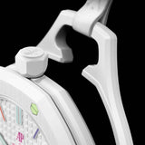 Swatch x AP Royal Pop White Dial White Leather Strap Watch for Men - Huit Blanc