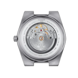 Tissot PRX Powermatic 80 18K Gold Brown Dial Silver Steel Strap Watch for Men - T931.407.41.291.00