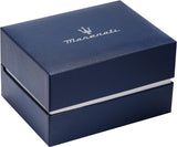 Maserati Traguardo Chronograph Black Dial Silver Steel Strap Watch for Men - R8873612061
