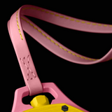 Swatch x AP Royal Pop Blue Dial Pink Leather Strap Watch for Women - Otg Roz