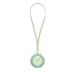 Swatch x AP Royal Pop Lime Green Dial Lime Green Leather Strap Watch for Men - Blaue Acht