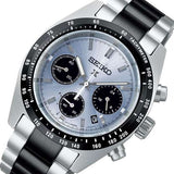 Seiko Prospex Speedtimer Solar Chronograph Limited Edition Blue Dial Two Tone Steel Strap Watch for Men - SSC909